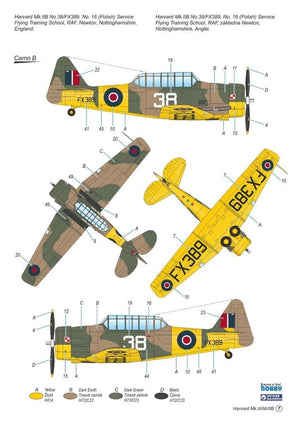 Special Hobby 72447 Harvard Mk.II/ IIA/ IIB &amp;#39;The British Commonwealth Air Training Plan&amp;#39; 1/72 – immagine 9