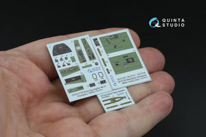 Quinta Studio QD72199 Bristol Beaufighter Mk.21 3D-Printed &amp;amp; coloured Interior on decal paper (Hasegawa/MPM) 1/72 – imagen 3