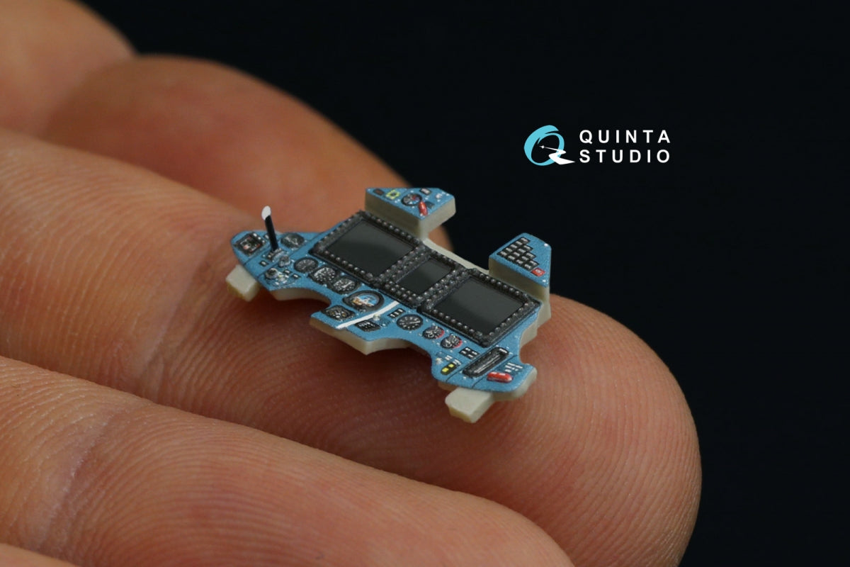 Quinta Studio QD48233 Su-27SM 3D-Printed &amp;amp; coloured Interior on decal paper (KittyHawk) 1/48 – zdjęcie 11