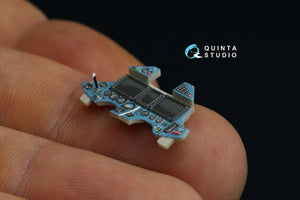 Quinta Studio QD48233 Su-27SM 3D-Printed &amp;amp; coloured Interior on decal paper (KittyHawk) 1/48 – zdjęcie 11