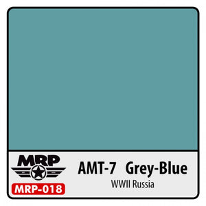 Peinture MR. Paint MRP-018 AMT-7 Gris Bleu Seconde Guerre mondiale Russie 30 ml