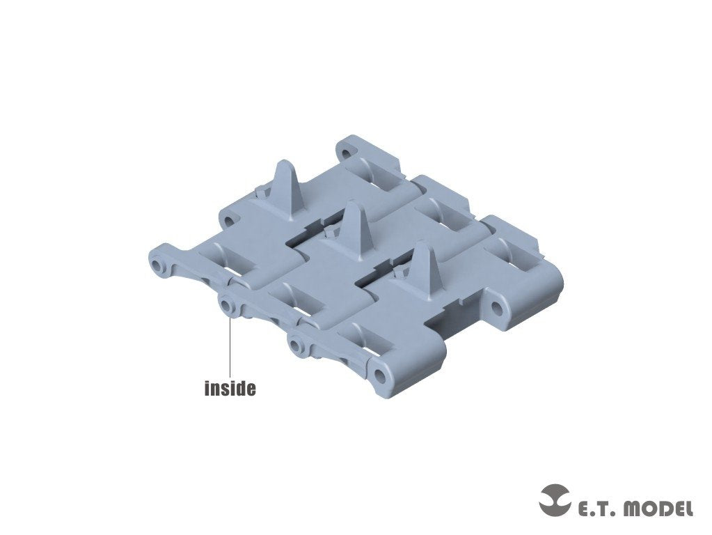 ET Model P35-037 WWII US ARMY M24 CHAFFEE Char léger Chenille fonctionnelle (Impression 3D) 1/35 – image 2