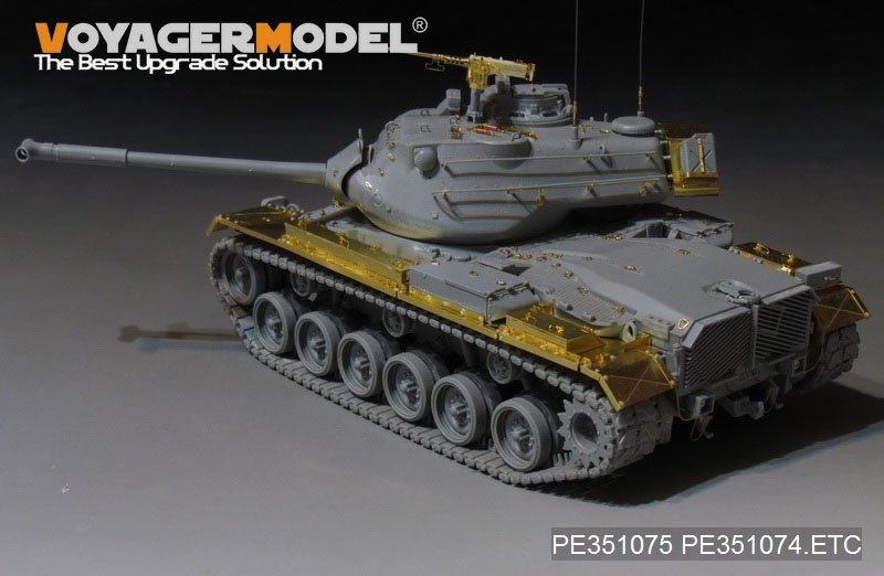 Kit de mise à niveau des ailes de char moyen M47E/M de l&amp;#39;armée américaine moderne Voyager Model PE351075 pour Takom 1/35 – image 4
