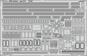 Eduard 53114 SMS Emden part 1 REVELL 1/350 – imagen 2