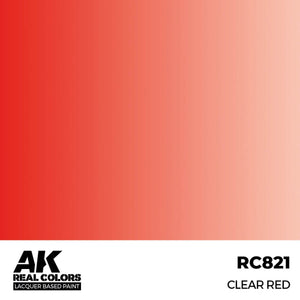AK Interactive RC821 Rouge Transparent 17 ml