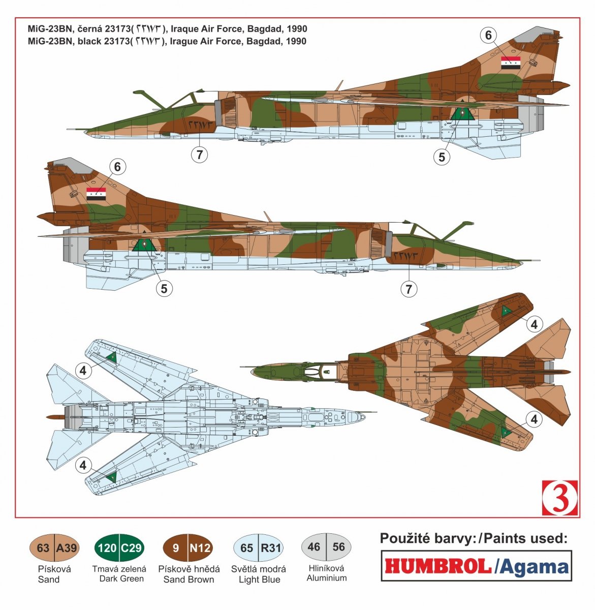 Kozavody Prostejov KPM0096 MiG-23BN International 1/72 – imagen 2