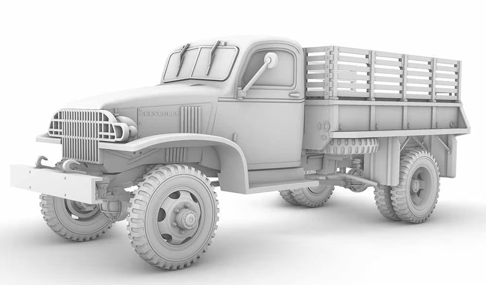 ACE 72610 US G7107 1,5t 4x4 Army Truck with Metal Body 1/72 – image 2