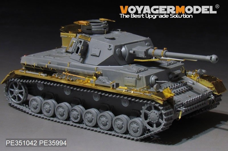 Voyager Model PE351042 WWII German Pz.Kpfw.IV Ausf.F2 Basic For Border BT-003 1/35 – Bild 5