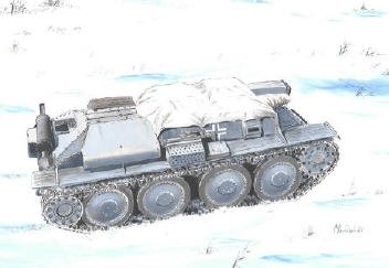 Attack 72802 Munitionsfahrzeug 38(t) Ammunition Carrier 1/72