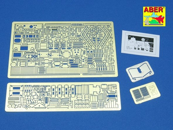 Aber 35167 Sd.Kfz.251/1 ausf.D cz.1 zestaw podstawowy (DRA) 1/35