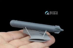 Quinta Studio QT48098 External Fuel Tank for Ka-52 PTB-550 (for all kits) 1/48
