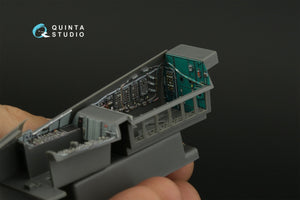 Quinta Studio QD48417 F-15C Eletronics bay 3D-Printed coloured Interior on decal paper (Academy) 1/48 – immagine 6
