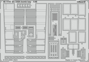 Eduard 481115 Do 335A bomb bay TAMIYA 1/48