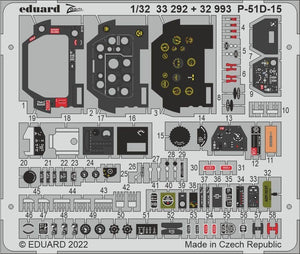 Eduard 32993 P-51D-15 interior REVELL 1/32 – imagen 2