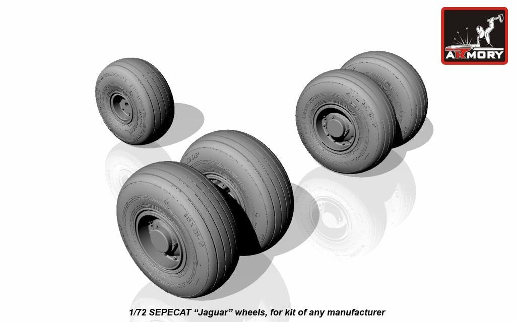 Armory Models AW48502 SEPECAT Jaguar wheels 1/48 – imagen 5