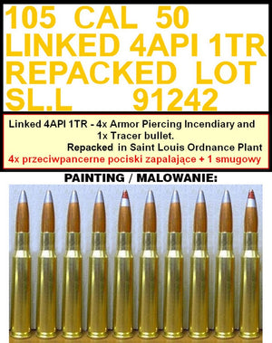 Master GM-35-064 Browning M2HB .50 cal (12,7mm) - karabin maszynowy na trójnogu M3 - okres II w.św. (ze skrzynką amunicyjną M2) 1/35 – imagen 8