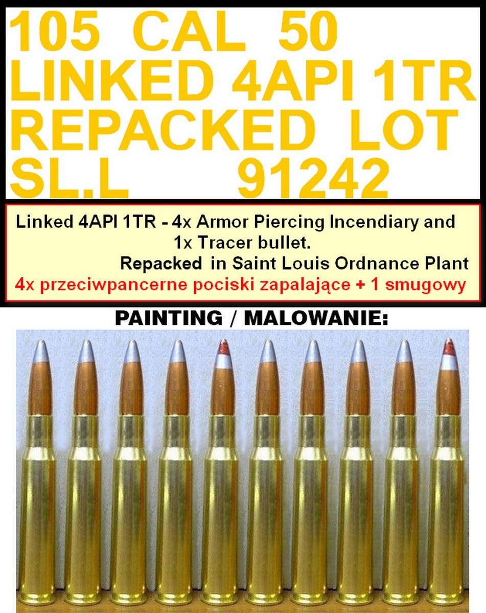 Master GM-35-064 Browning M2HB .50 cal (12,7mm) - karabin maszynowy na trójnogu M3 - okres II w.św. (ze skrzynką amunicyjną M2) 1/35 – imagen 8