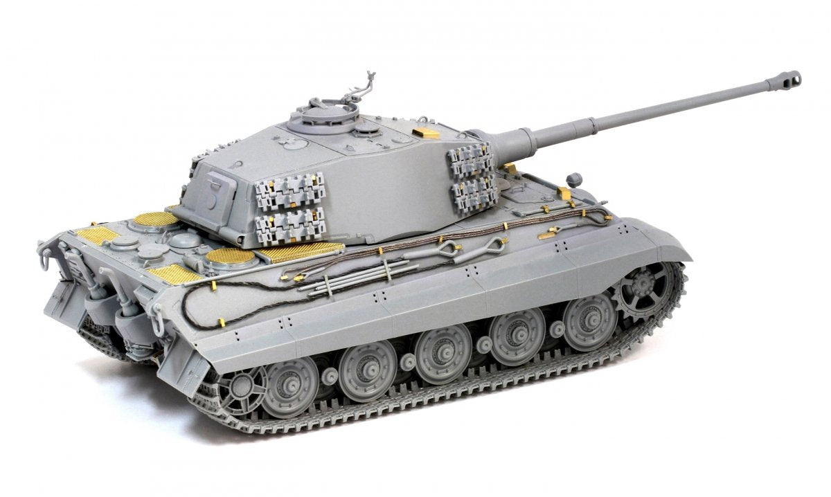 Dragon 6900 Kingtiger Late Production w/New Pattern Track s.Pz.Abt.506 Ardennes 1944 1/35 – immagine 3