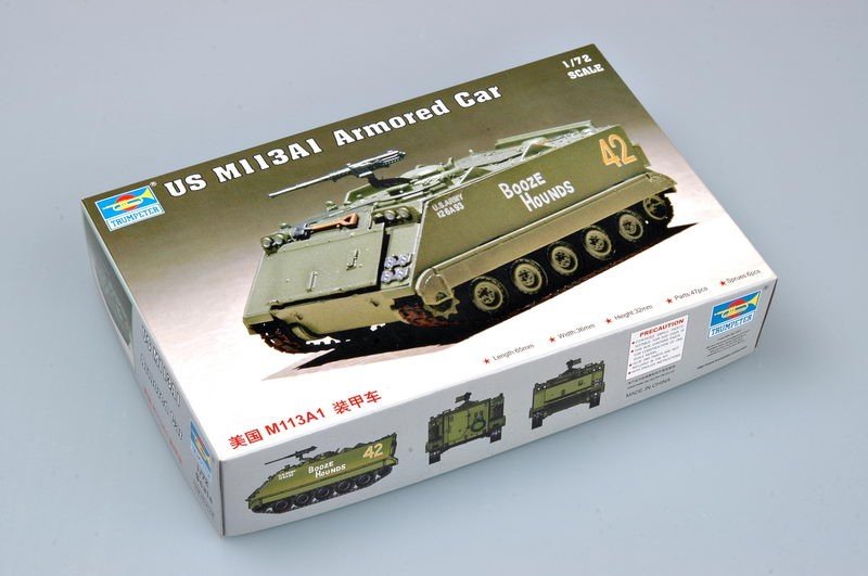 Trumpeter 07238 US M 113A1 Armored Car 1/72 – imagen 2