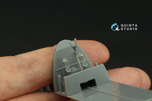 Intérieur imprimé en 3D et coloré sur papier décalcomanie Quinta Studio QD48515 Do 335A-12 Trainer (Tamiya) 1/48 – image 8