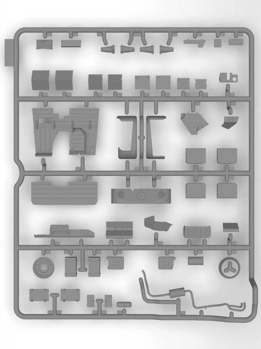 ICM 35137 Unimog S 404 German Military Radio Truck 1/35 – imagen 8