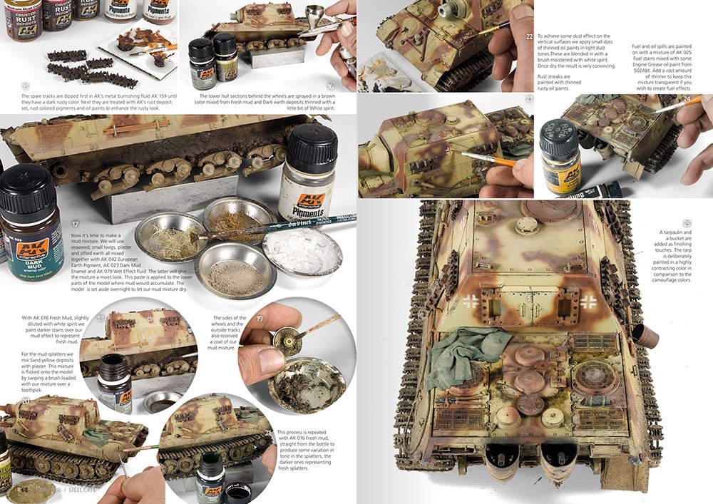 AK Interactive AK4826 TANKER 06: STEEL CATS (English) – imagen 4