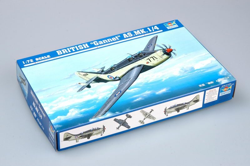 Trumpeter 01629 BRITISH Gannet AS.MK.1/4 1/72 – imagen 2