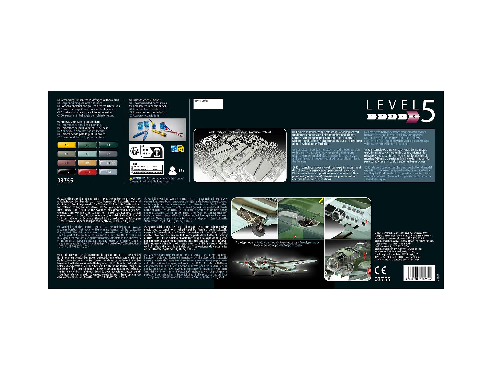 Revell 03755 Heinkel He 111P-1 1/32 – Bild 9