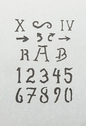 RT-Diorama 35609 Airbrush Stencil: Painted Symbols 1/35 – imagen 2