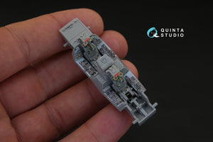 Quinta Studio QD72025 F-14A 3D-Printed &amp;amp; coloured Interior on decal paper (for GWH kit) 1/72 – imagen 8