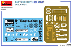 Miniart 35478 RAUPENSCHLEPPER OST RSO/01. EARLY PROD 1/35 – immagine 2