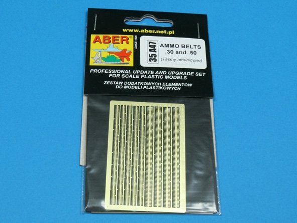 Aber 35A047 Taśmy amunicyjne .30 i .50 cala 1/35 – immagine 3
