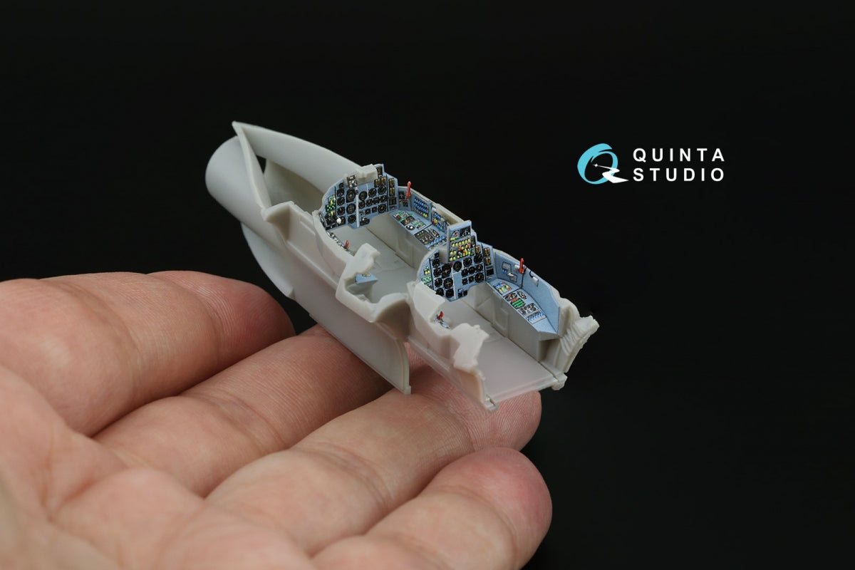 Quinta Studio QD+72167 Su-17UM3 3D-Printed &amp;amp; coloured Interior on decal paper (Modelsvit) (with 3D-printed resin part) 1/72 – Bild 7