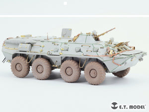 E.T. Model P35-120 Russian BTR-80/80A APC Sagged wheels (Wide) For TRUMPETER Kit 1/35 – immagine 6
