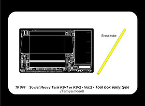 Aber 16044 Russian Heavy Tank KV-1 or KV-2 vol 2 - Tool boxes early 1/16 – immagine 8