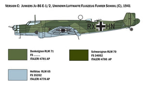 Italeri 1391 JU 86 E1/E2 1/72 – zdjęcie 5