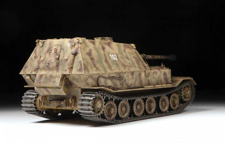 Zvezda 3659 German Tank Destroyer Elefant 1/35 – immagine 3