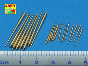 Aber 350L-45 Set of barrels 203mm x 8; 105mm x 12 for Prinz Eugen class crusies 1/350 – zdjęcie 2