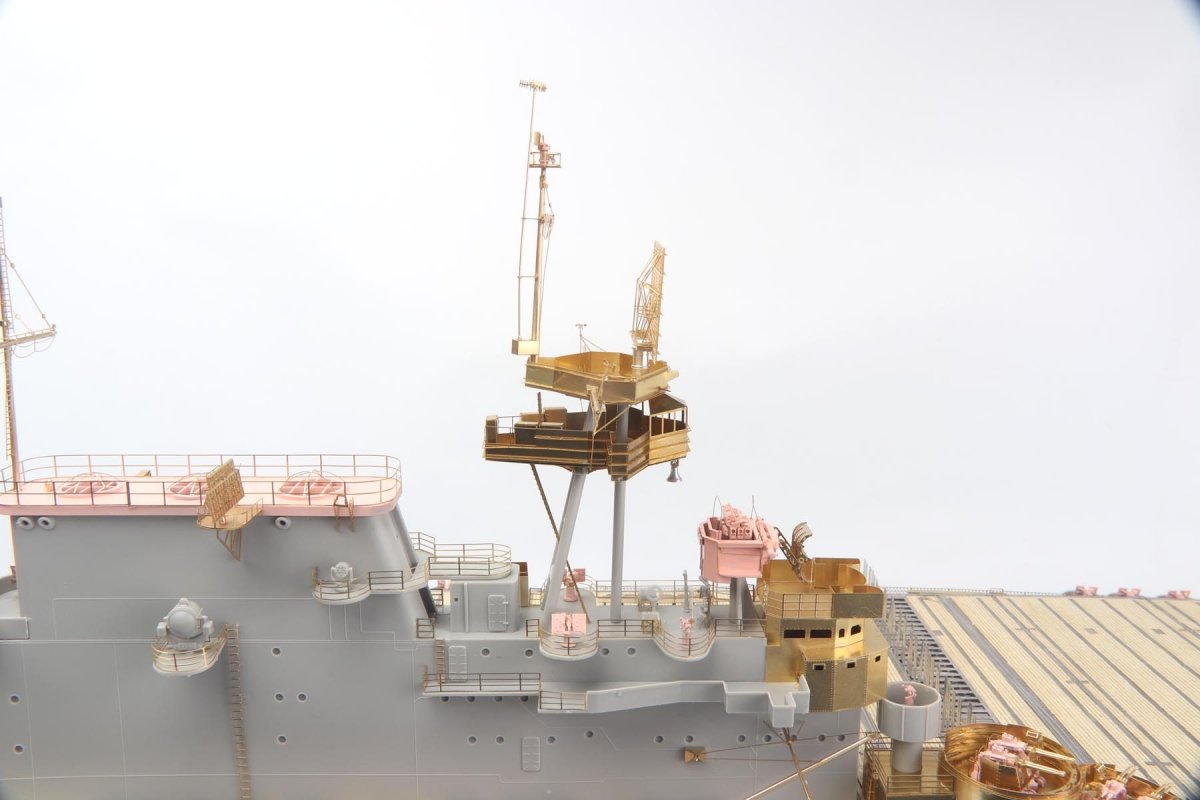 MK1 Design MD-20022 USS CV-6 Enterprise DX with Full Wooden Deck for Trumpeter 1/200 – Bild 19