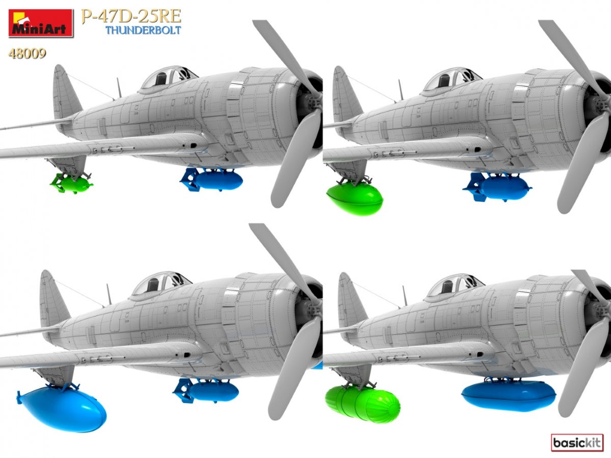 MiniArt 48009 P-47D-25RE THUNDERBOLT. KIT DE BASE 1/48  – image 18