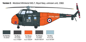 Italeri 1476 HO4S-3 / HAS.7 / H-19 1/72 – zdjęcie 6