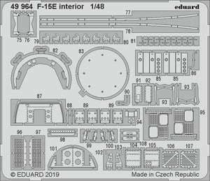 Intérieur du F-15E Eduard 49964, échelle 1/48, GREAT WALL HOBBY  – image 2