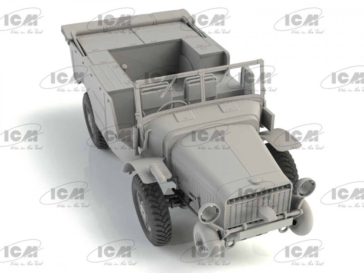 ICM 35573 Laffly (f) Type V15T Véhicule militaire allemand de la Seconde Guerre mondiale 1/35 – image 5
