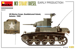 MiniArt 35417 M3 Stuart Diesel Early Production 1/35 – imagen 5