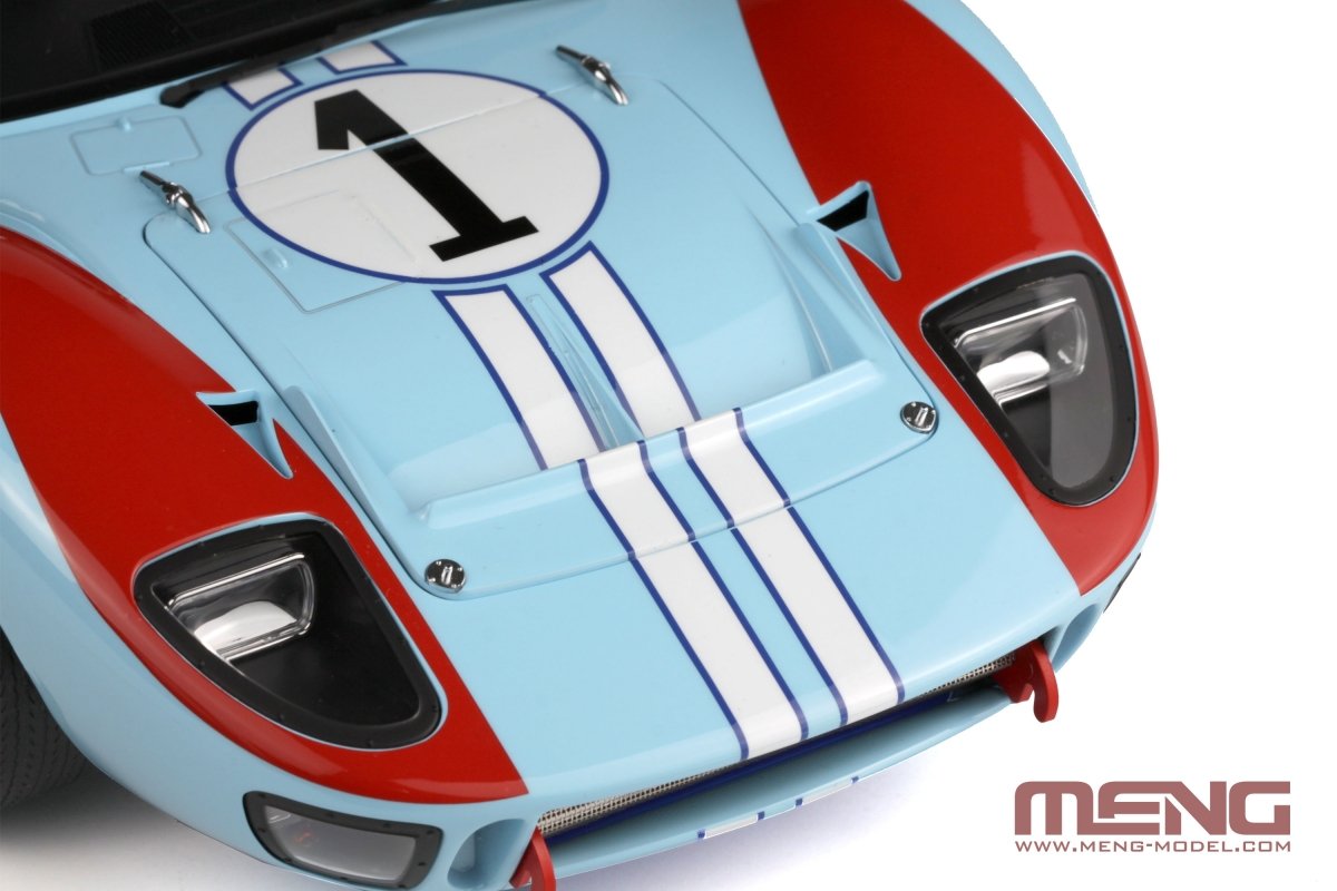 Meng Model RS-001 Ford GT40 Mk.II ’66 (Pre-colored Edition) kit 1/12 – imagen 4