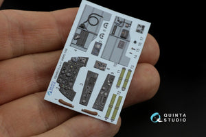 Quinta Studio QD48015 La-11 3D-Printed &amp;amp; coloured Interior on decal paper (ARK) 1/48 – Bild 4