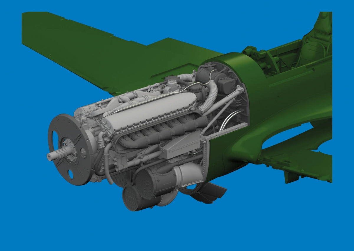Moteur Eduard 6481069 P-40E - Impression Eduard 1/48 – image 5