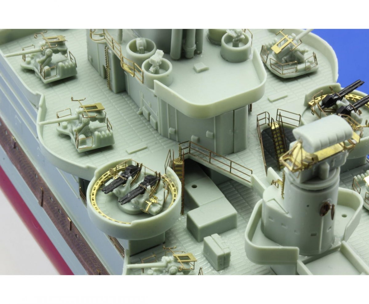 Eduard 53105 USS CA-35 Indianapolis railings ACADEMY 1/350 – imagen 6