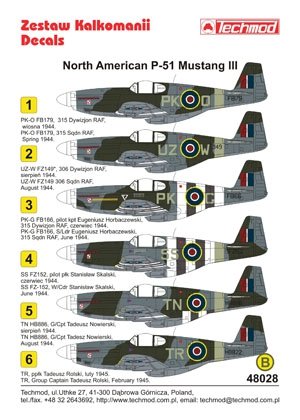 Techmod 48028 - North American P-51 Mustang III 1/48 – immagine 2