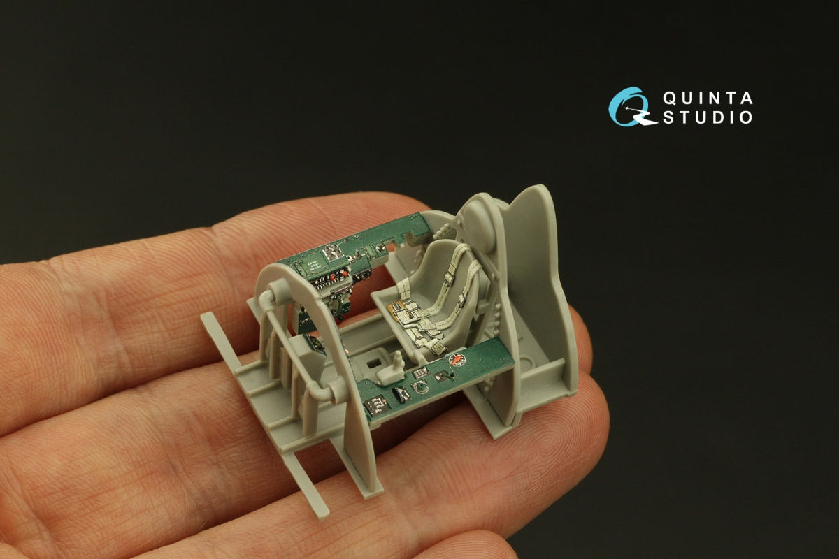Quinta Studio QD48006 F4F-4 Wildcat 3D-Printed coloured Interior on decal paper (HobbyBoss) 1/48 – Bild 7